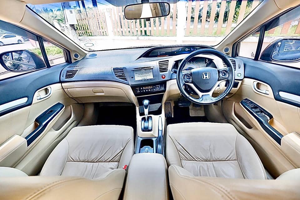Honda Civic FB ปี 2012 สีดำ (รูปที่ 5)