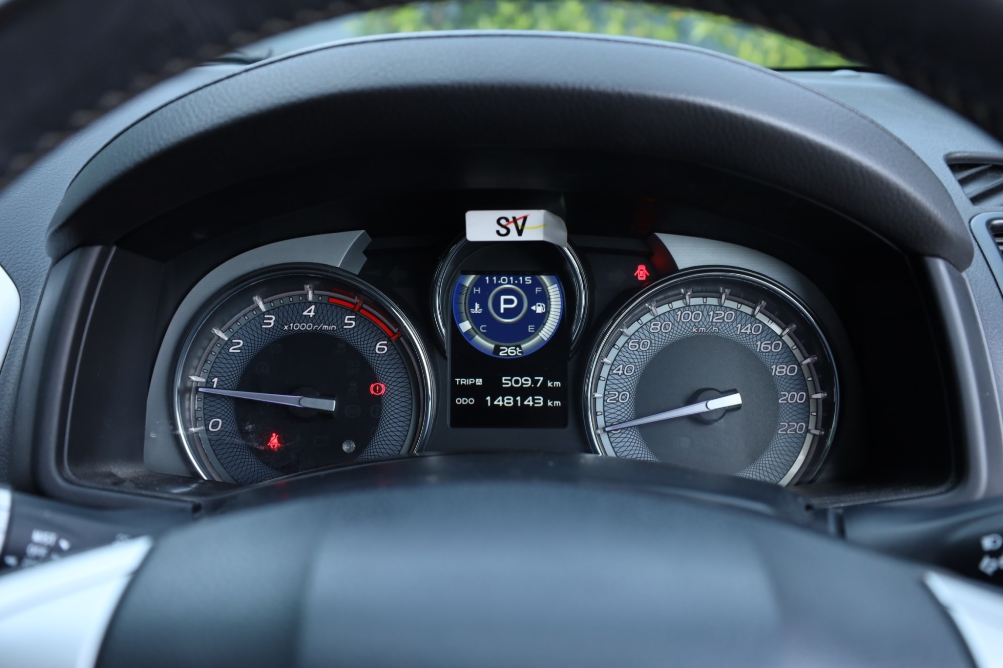 2019 ISUZU MU-X 1.9DVD auto ฟรีดาวน์ ไมล์ 14xxxx km (รูปที่ 21)