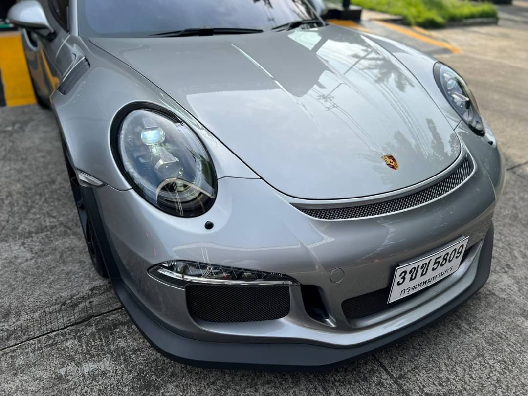 2016 Porsche 991.1 GT3 RS สีเงิน (รูปที่ 5)