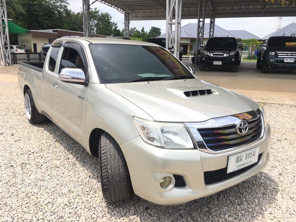 Toyota Hilux Vigo Extra cab ปี 2012 สีเงิน (รูปที่ 4)