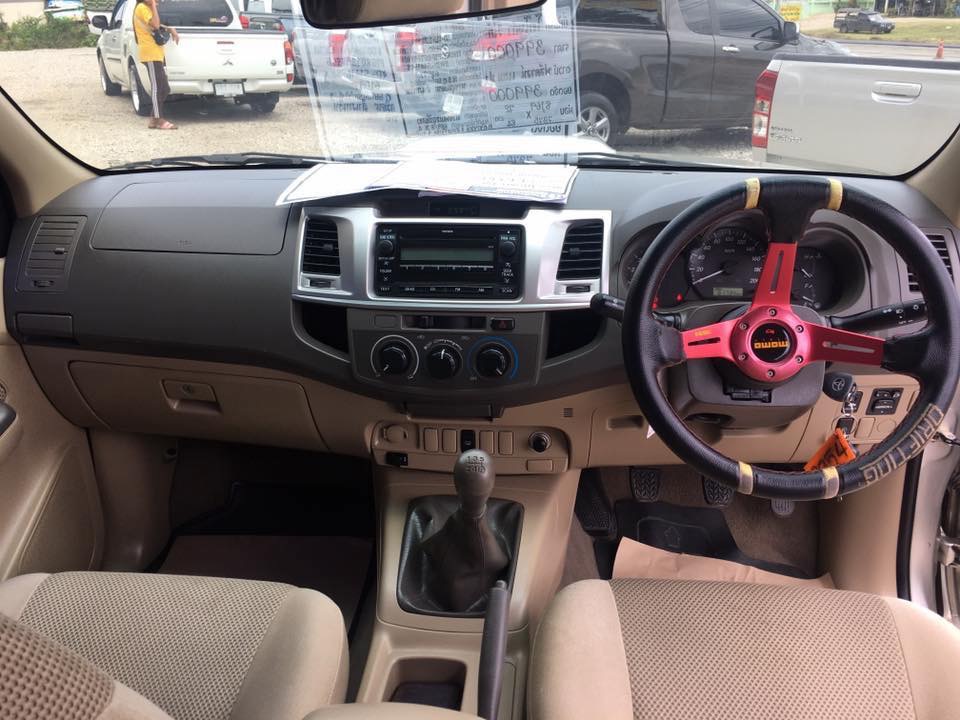 Toyota Hilux Vigo Extra cab ปี 2012 สีเงิน (รูปที่ 6)