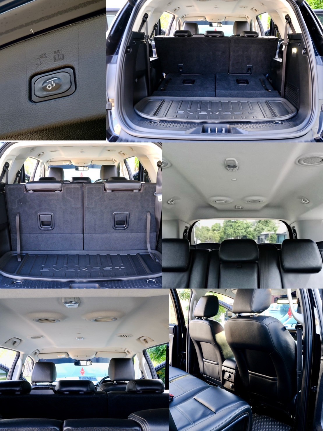 Ford everest Titanium 2.0 Turbo 2WD ปี 2018 ออโต้ ดีเ สีดำ ฟรีดาวน์ (รูปที่ 20)