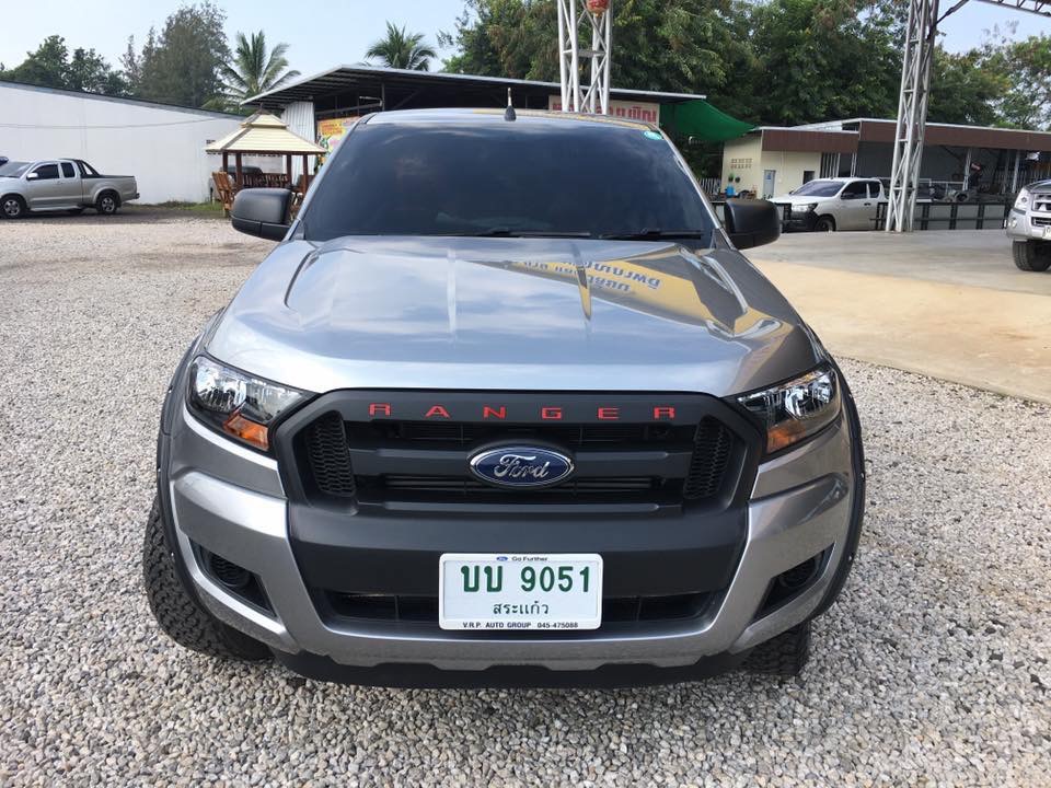 Ford Ranger Hi-Rider (Cab) ปี 2018 สีเทา (รูปที่ 2)