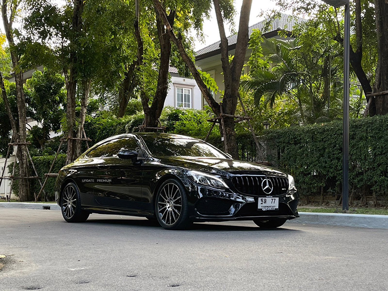 Mercedes Benz C 250 Coupe’ AMG Dynamic มือเดียวป้ายแดง 5หมื่นโล 2016Y. (รูปที่ 2)
