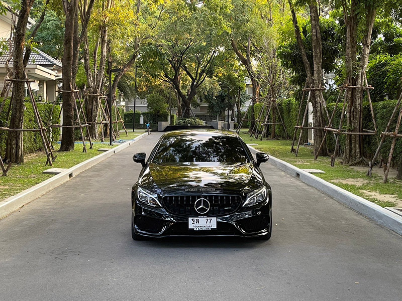 Mercedes Benz C 250 Coupe’ AMG Dynamic มือเดียวป้ายแดง 5หมื่นโล 2016Y. (รูปที่ 3)