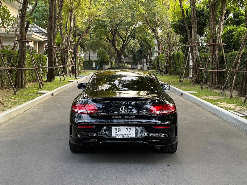 Mercedes Benz C 250 Coupe’ AMG Dynamic มือเดียวป้ายแดง 5หมื่นโล 2016Y. (รูปที่ 5)