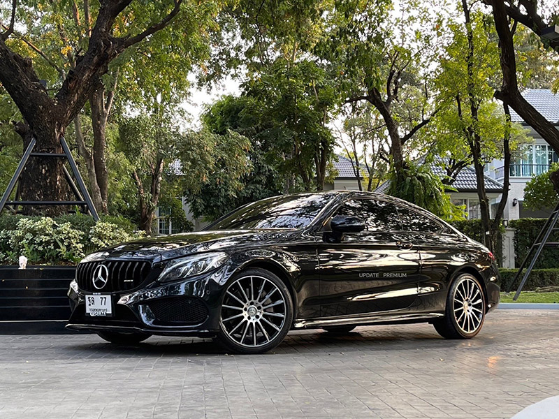 Mercedes Benz C 250 Coupe’ AMG Dynamic มือเดียวป้ายแดง 5หมื่นโล 2016Y. (รูปที่ 7)