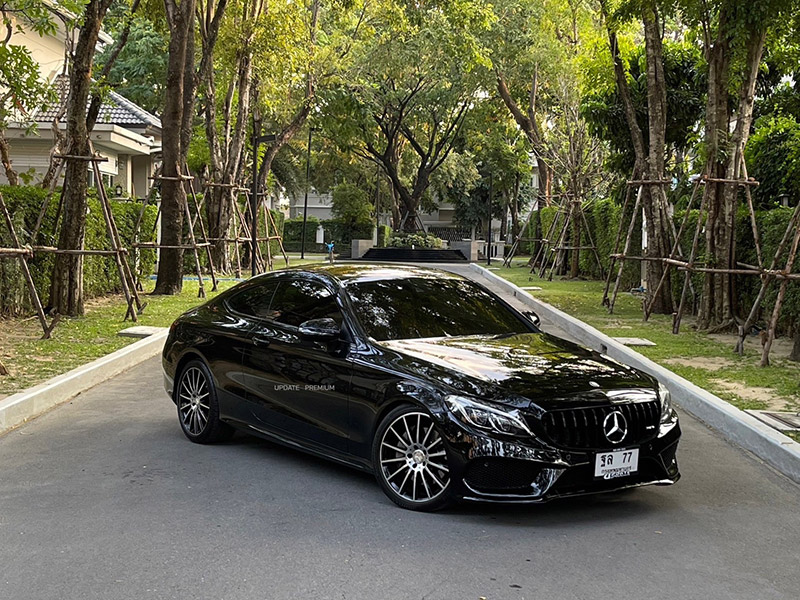 Mercedes Benz C 250 Coupe’ AMG Dynamic มือเดียวป้ายแดง 5หมื่นโล 2016Y. (รูปที่ 4)