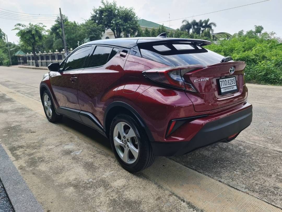 TOYOTA #CHR HYBRID MID สีแดง-ดำ สวยเนี๊ยบทุกจุด (รูปที่ 7)