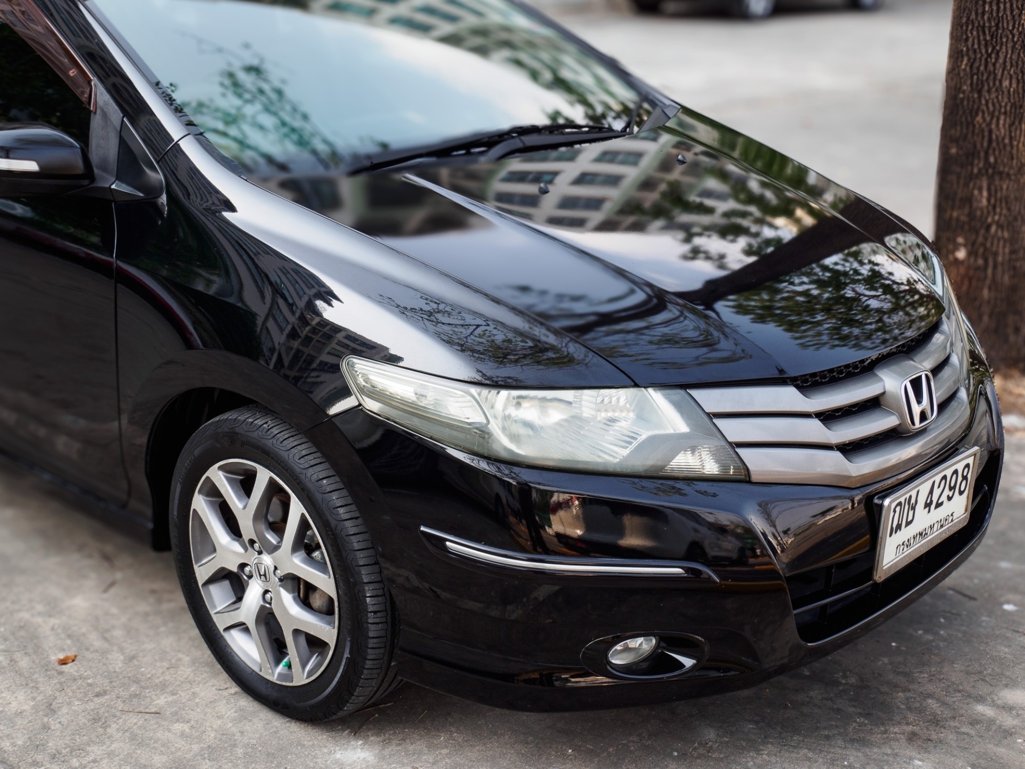 2009 Honda City สีดำ (รูปที่ 16)
