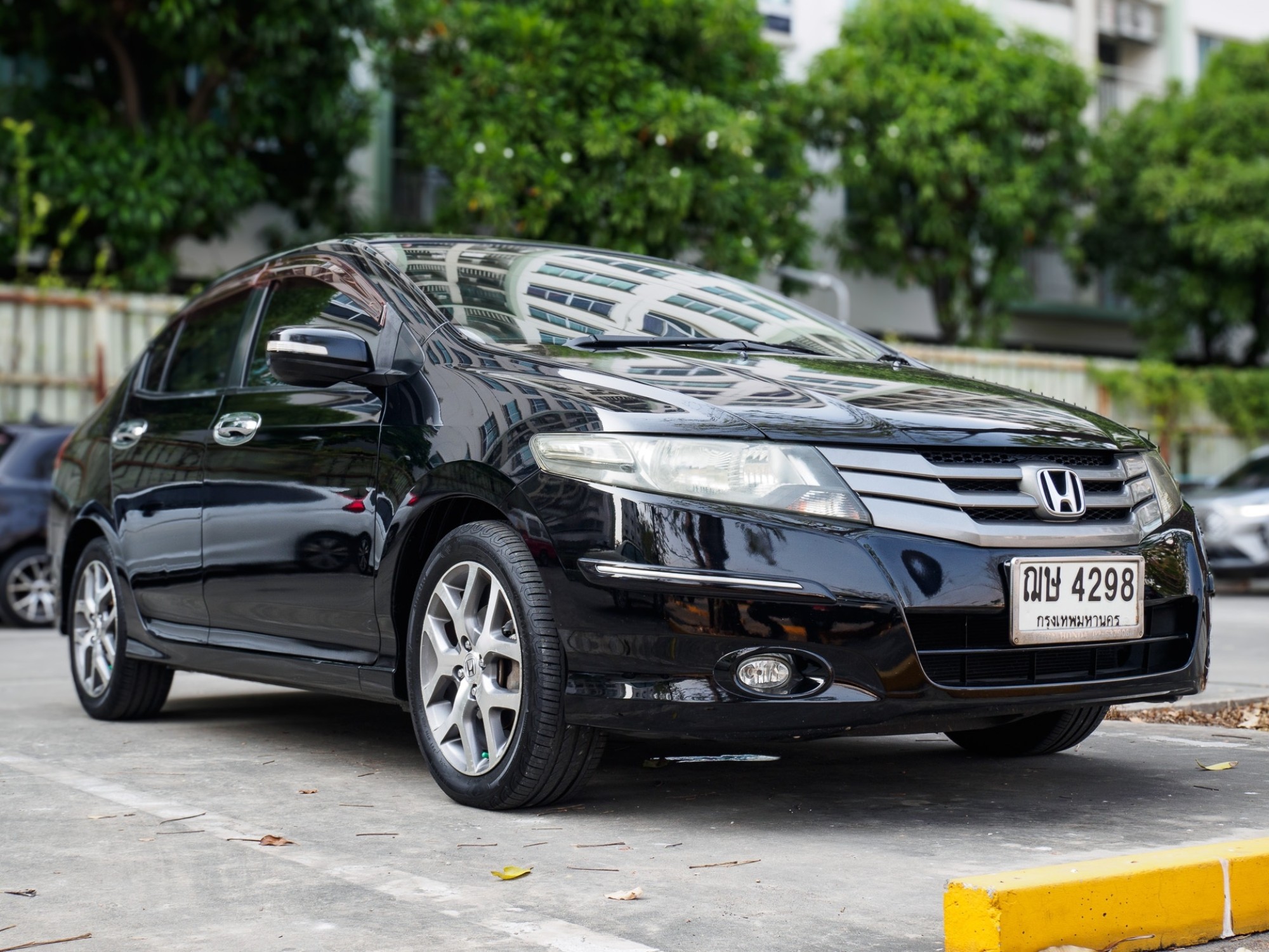 2009 Honda City สีดำ (รูปที่ 5)