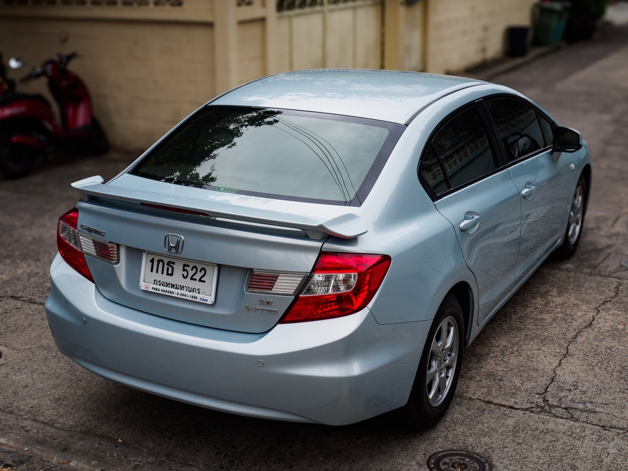 2013 Honda Civic FB สีเทา