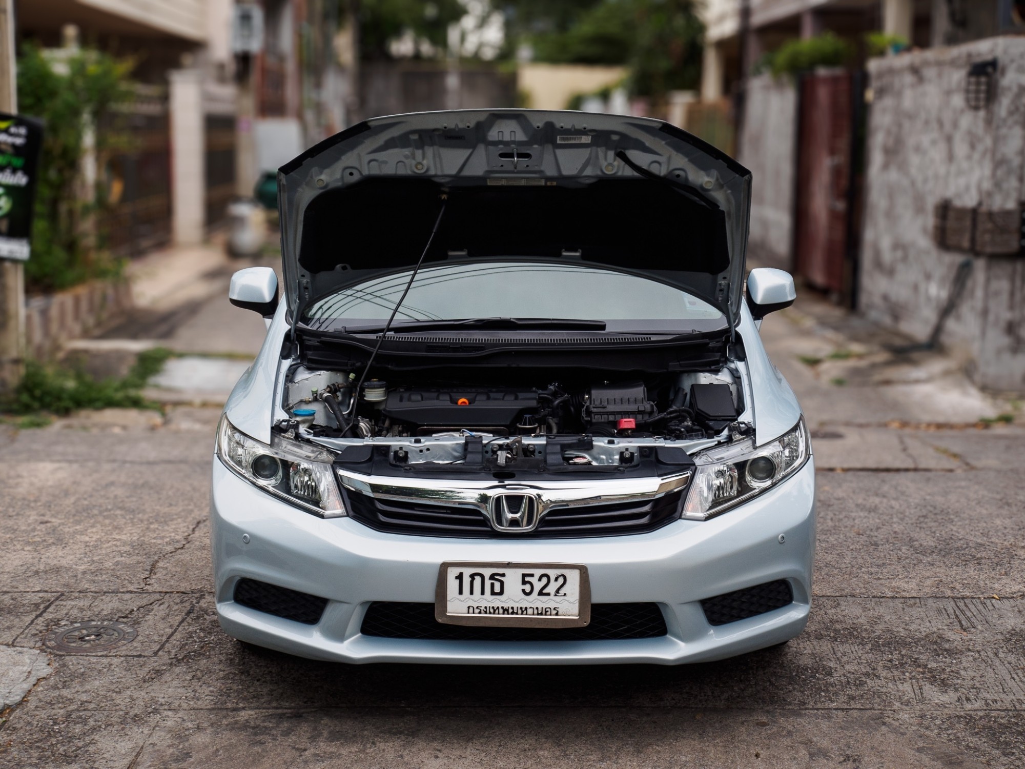 2013 Honda Civic FB สีเทา (รูปที่ 18)