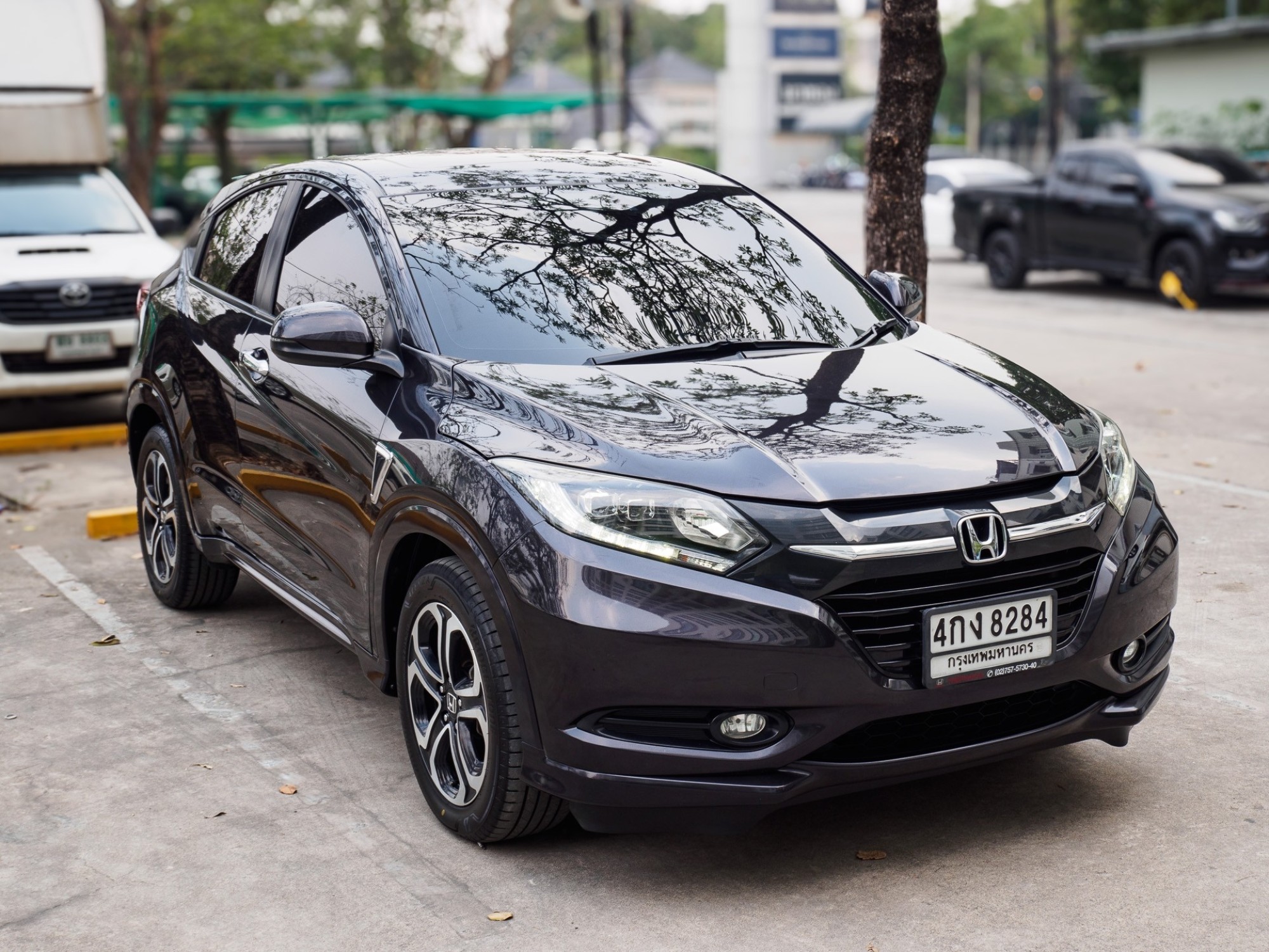 2015 Honda HR-V สีเทา