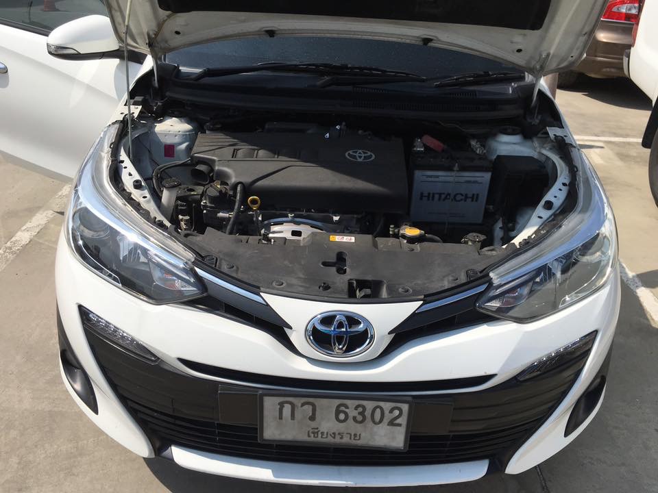 Toyota Yaris Ativ ปี 2017 สีขาว (รูปที่ 15)