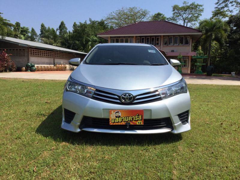 Toyota Corolla Altis โฉม 14-16 ปี 2014 สีเทา (รูปที่ 2)