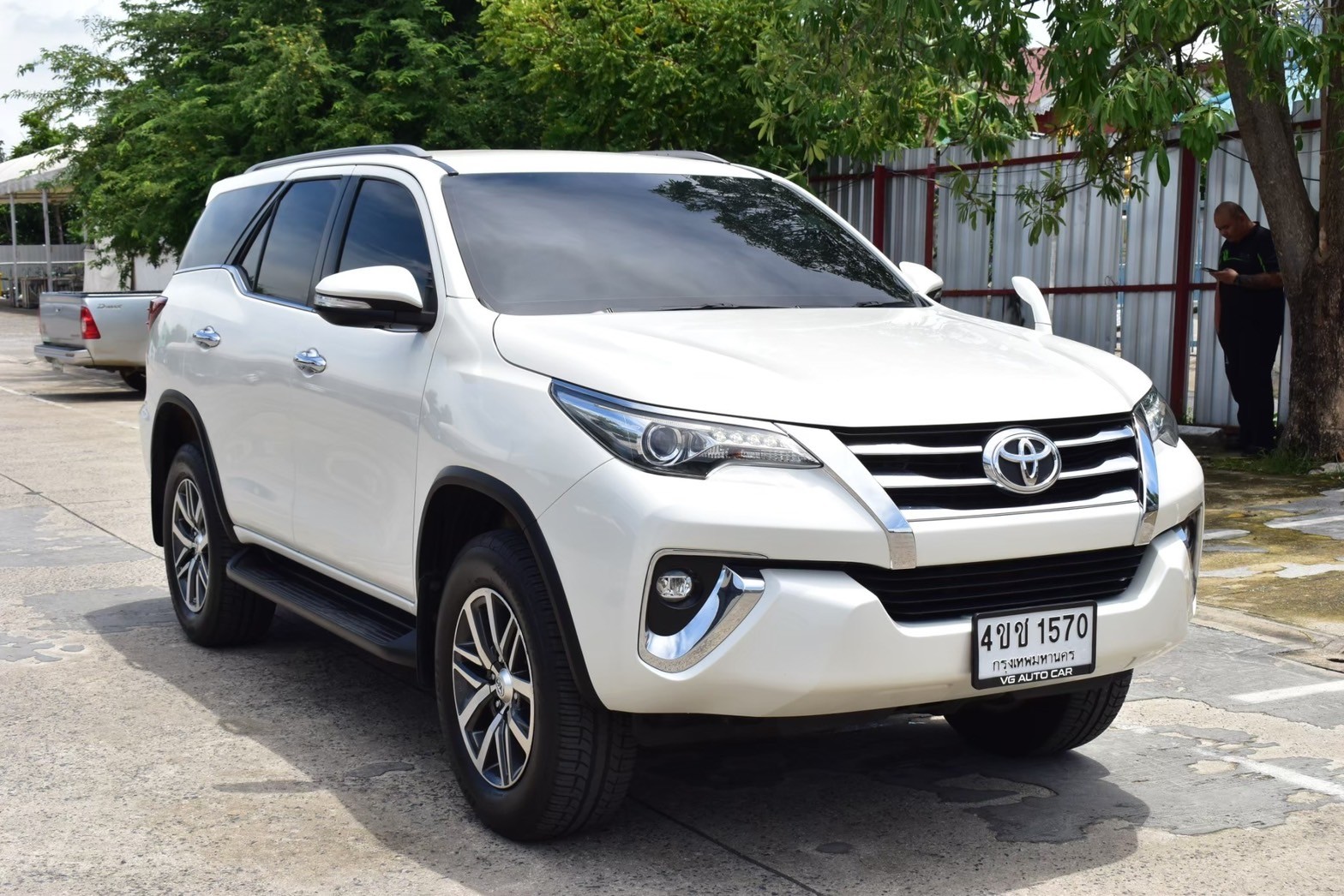 Toyota Fortuner 2.8 v Sigma4 4WD เครื่องยนต์: ดีเซล เกียร์: ออโต้ ปี: 2017 สี:ขาว ไมล์: 16x,xxx กม.☑️ (รูปที่ 1)