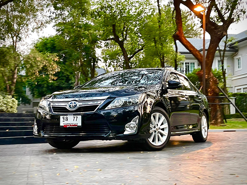Toyota Camry 2.5 HV Premium Navi TOP ไมล์น้อยสุดในตลาด สวยสุดแน่นอนคะ (รูปที่ 8)