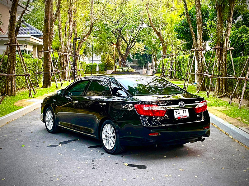 Toyota Camry 2.5 HV Premium Navi TOP ไมล์น้อยสุดในตลาด สวยสุดแน่นอนคะ (รูปที่ 3)