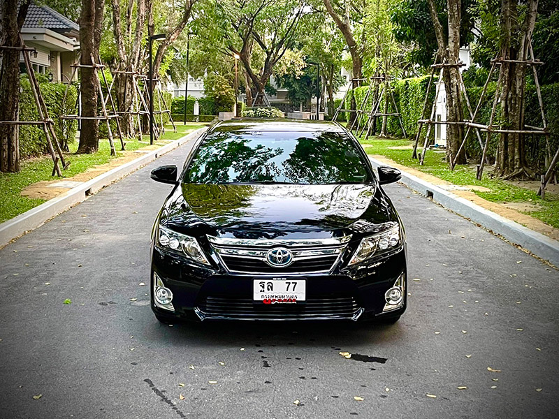 Toyota Camry 2.5 HV Premium Navi TOP ไมล์น้อยสุดในตลาด สวยสุดแน่นอนคะ (รูปที่ 5)