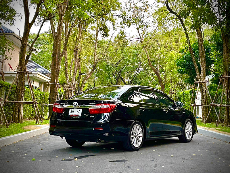 Toyota Camry 2.5 HV Premium Navi TOP ไมล์น้อยสุดในตลาด สวยสุดแน่นอนคะ (รูปที่ 6)