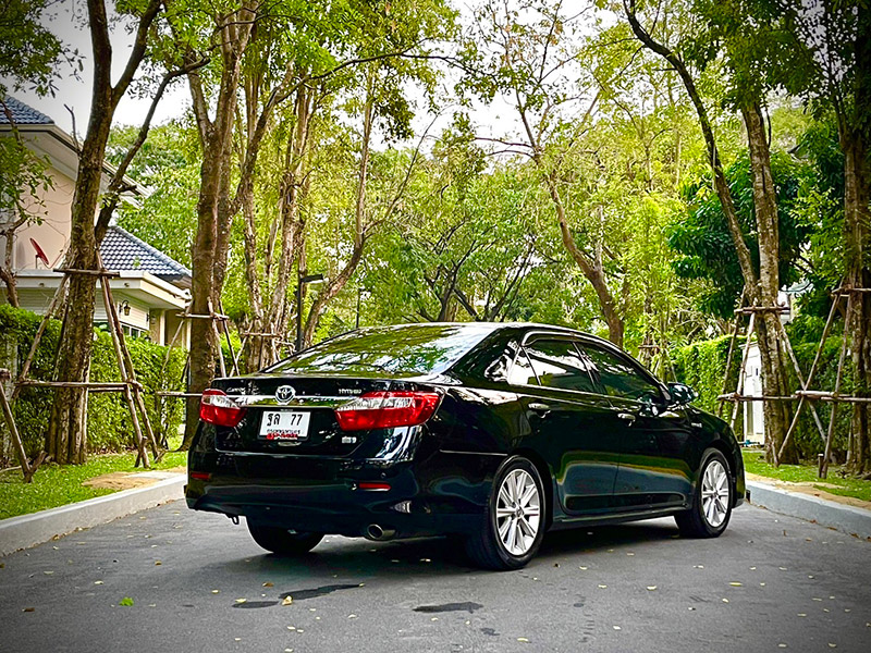 Toyota Camry 2.5 HV Premium Navi TOP ไมล์น้อยสุดในตลาด สวยสุดแน่นอนคะ