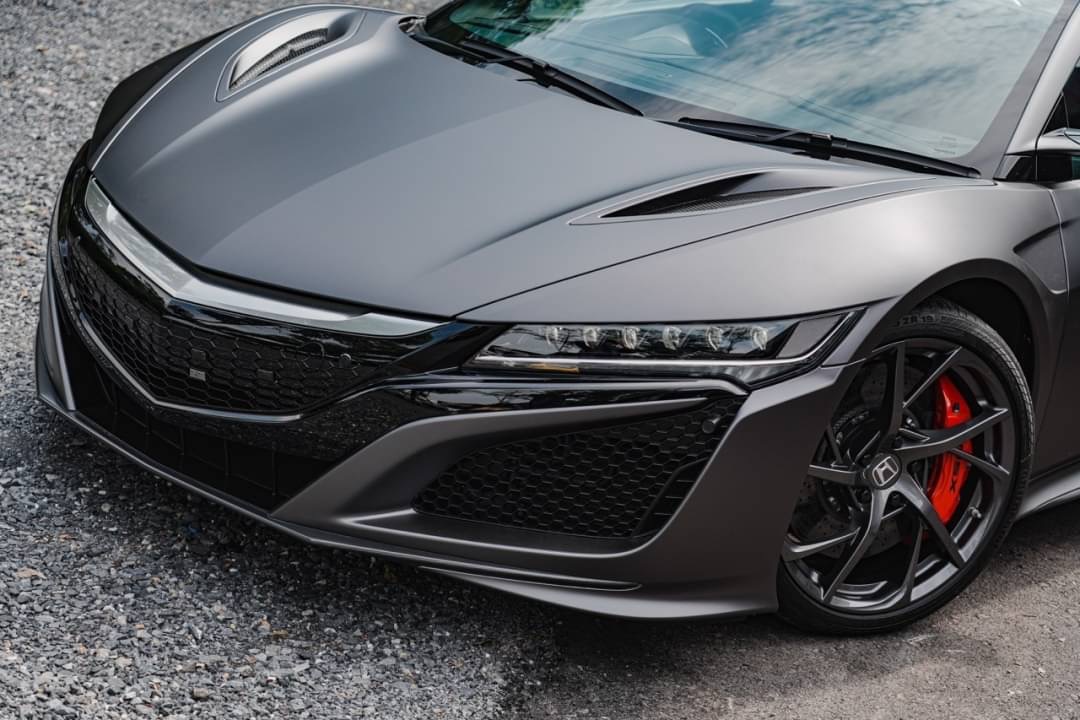 2018 Honda NSX สีเทา (รูปที่ 2)