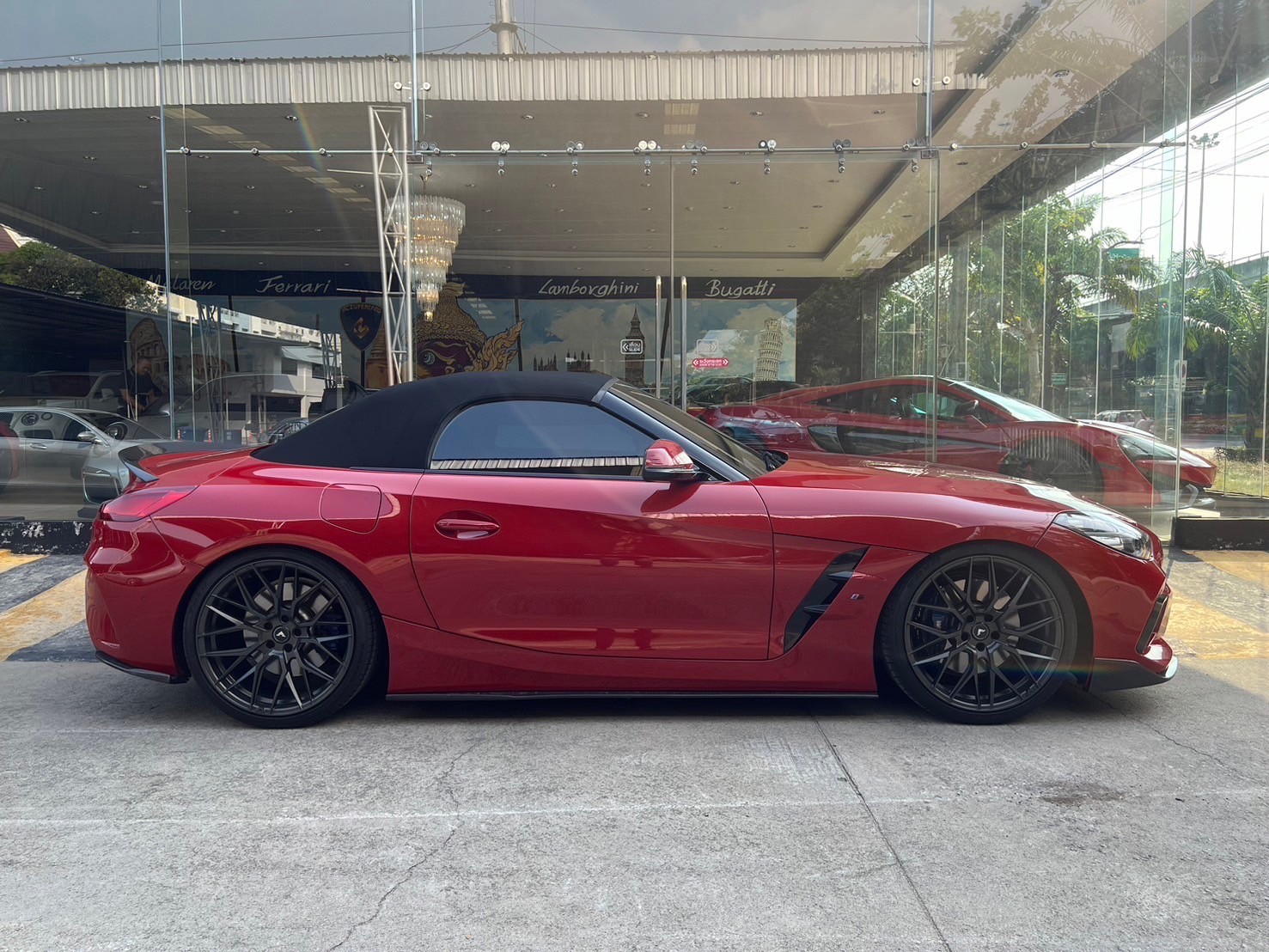 2020 BMW Z4 G29 สีแดง (รูปที่ 3)