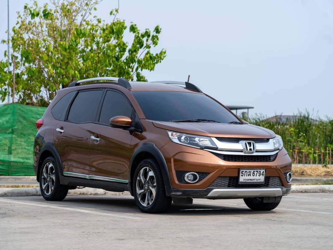 2016 Honda BR-V สีส้ม (รูปที่ 5)