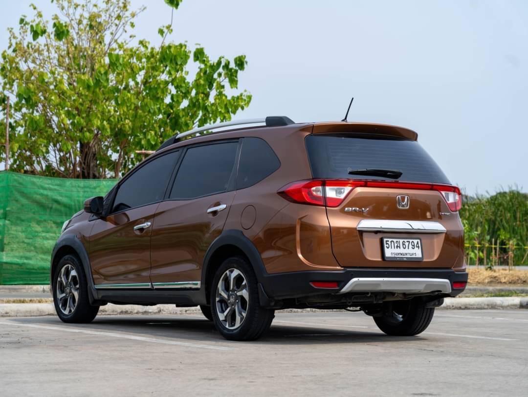 2016 Honda BR-V สีส้ม (รูปที่ 3)