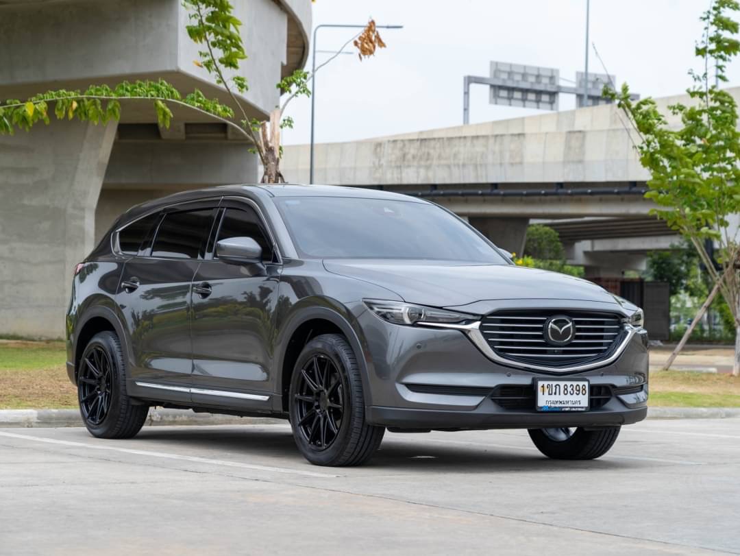 2019 Mazda CX-8 สีเทา (รูปที่ 3)