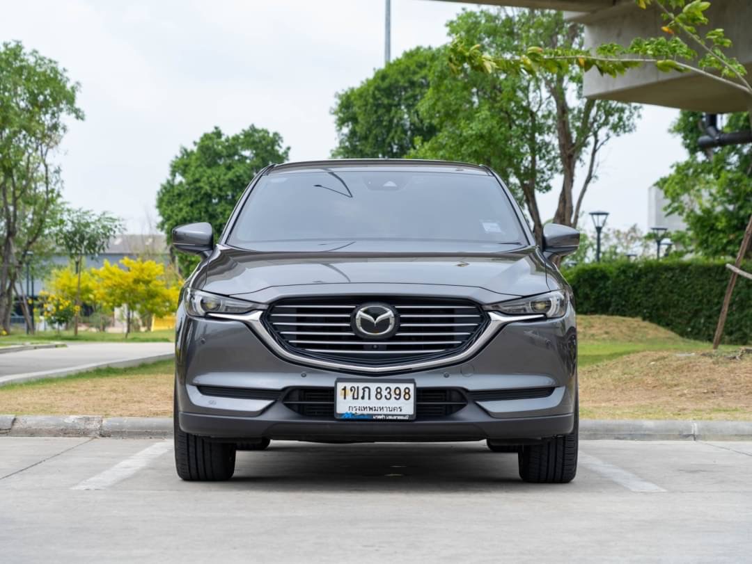 2019 Mazda CX-8 สีเทา (รูปที่ 2)