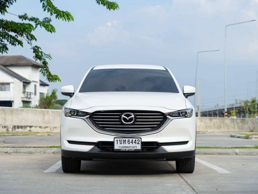 2019 Mazda CX-8 สีขาว (รูปที่ 2)