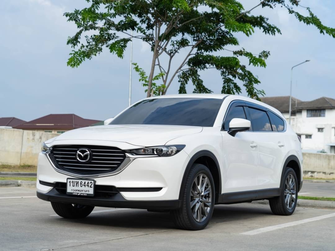 2019 Mazda CX-8 สีขาว (รูปที่ 3)