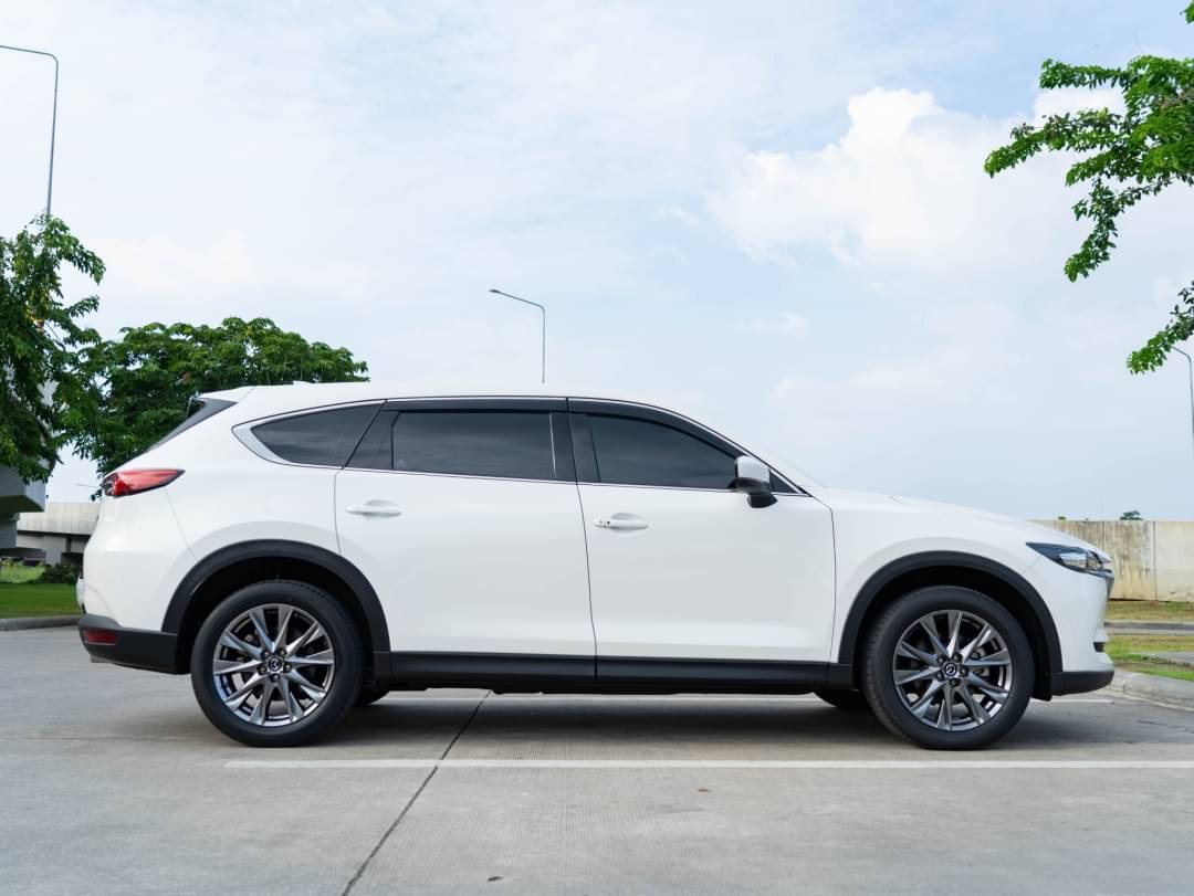 2019 Mazda CX-8 สีขาว (รูปที่ 8)