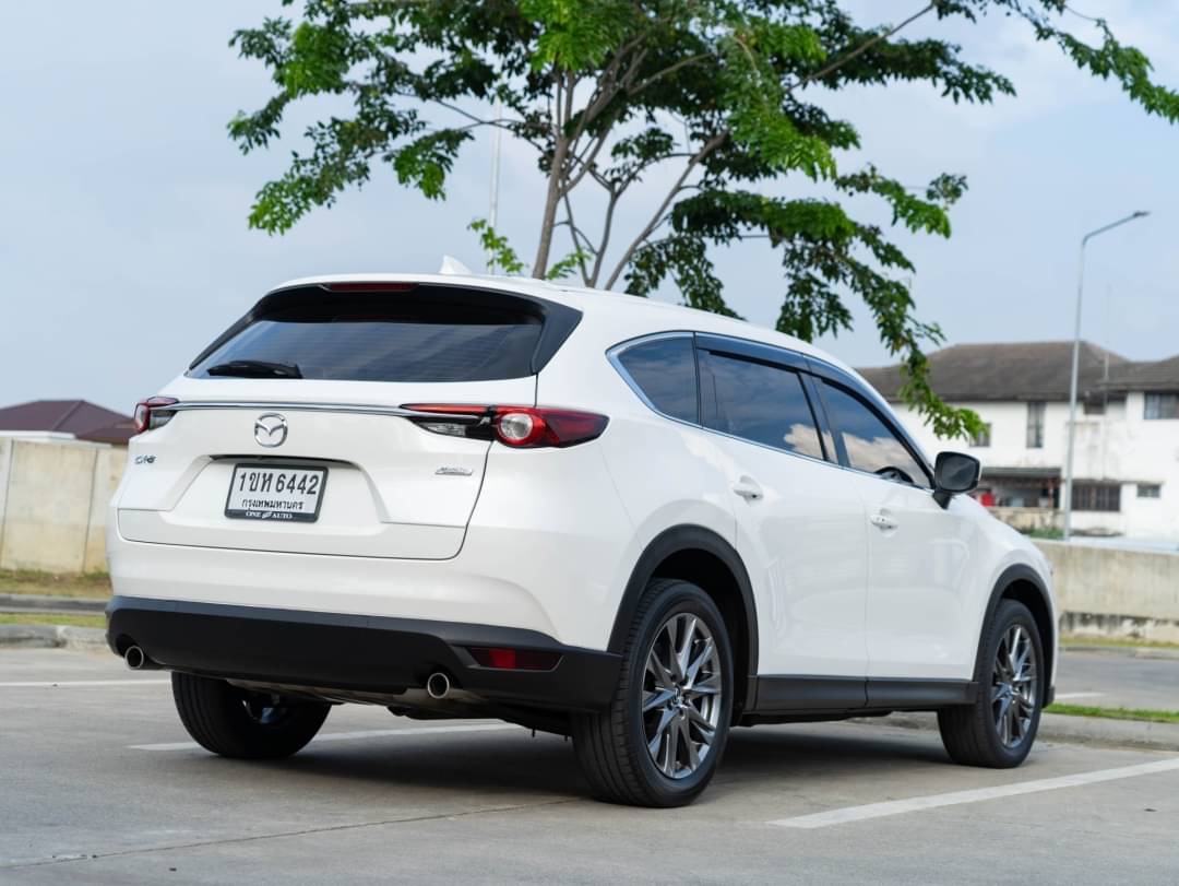 2019 Mazda CX-8 สีขาว