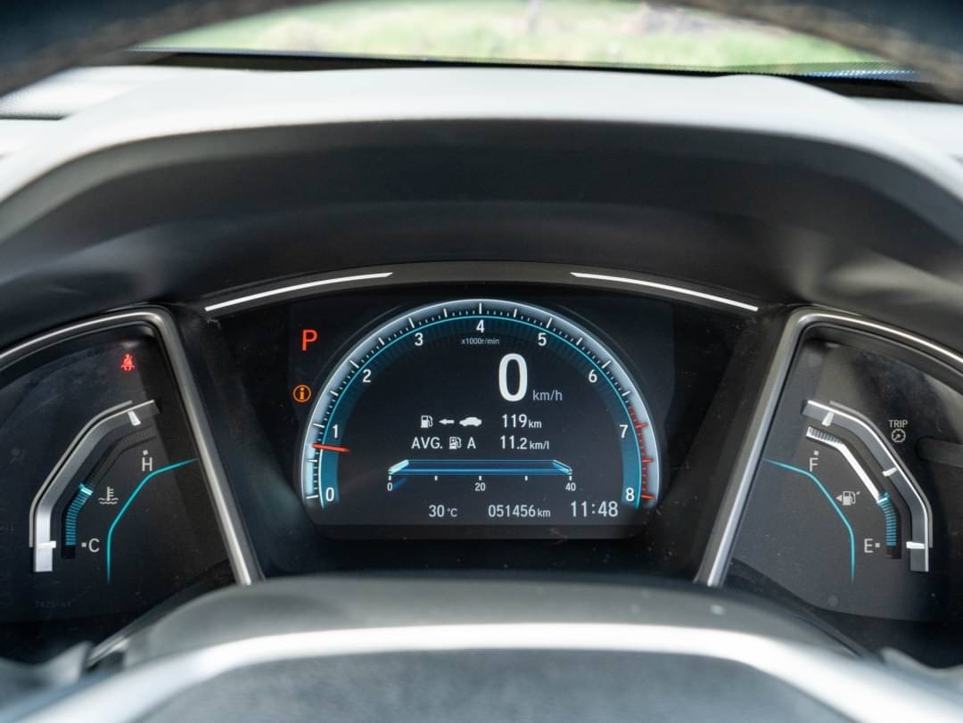2019 Honda Civic Sedan สีน้ำเงิน (รูปที่ 14)