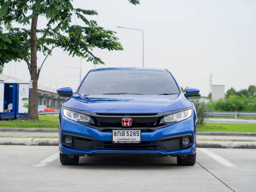 2019 Honda Civic Sedan สีน้ำเงิน (รูปที่ 5)