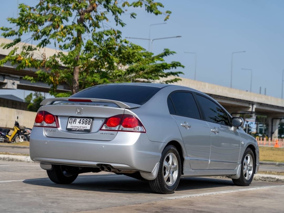 2010 Honda Civic FD สีเงิน