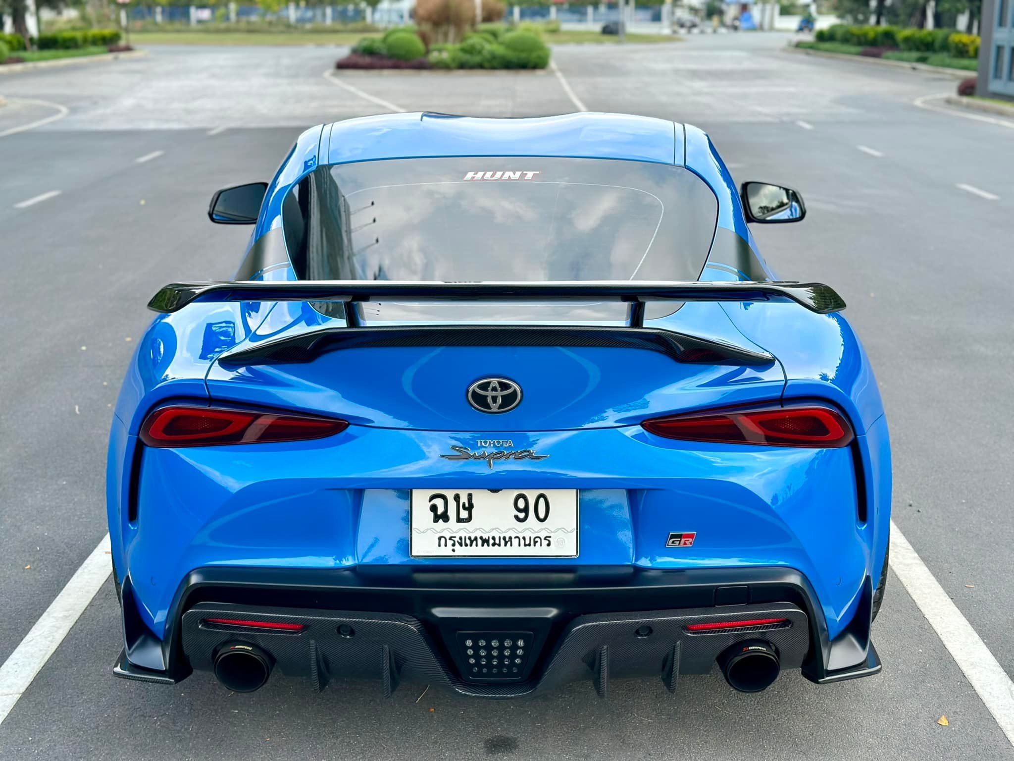 2021 Toyota Supra สีฟ้า (รูปที่ 13)
