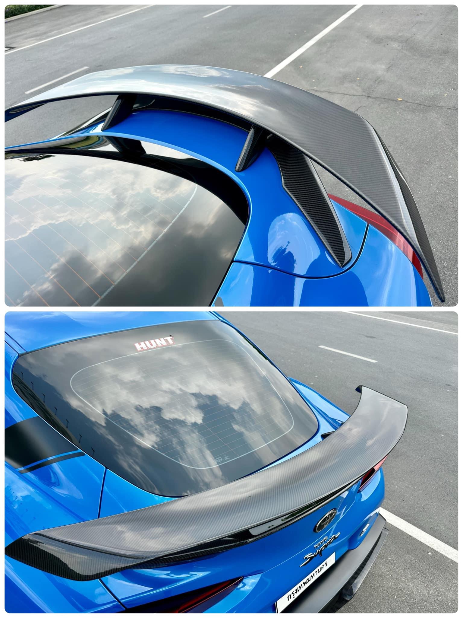 2021 Toyota Supra สีฟ้า (รูปที่ 9)