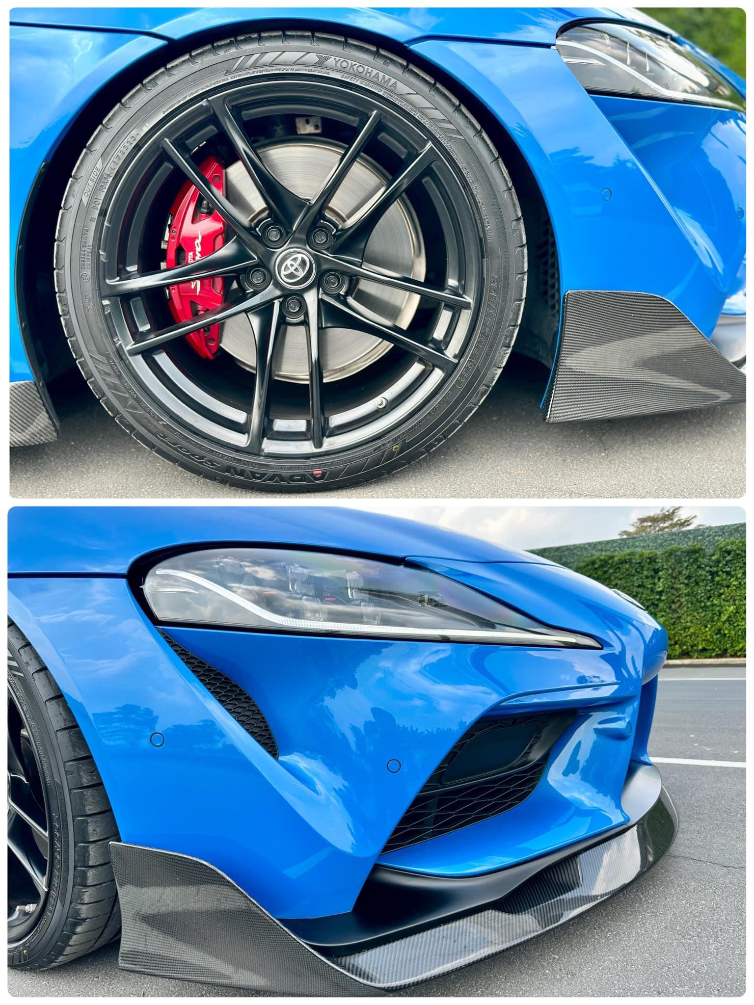2021 Toyota Supra สีฟ้า (รูปที่ 17)