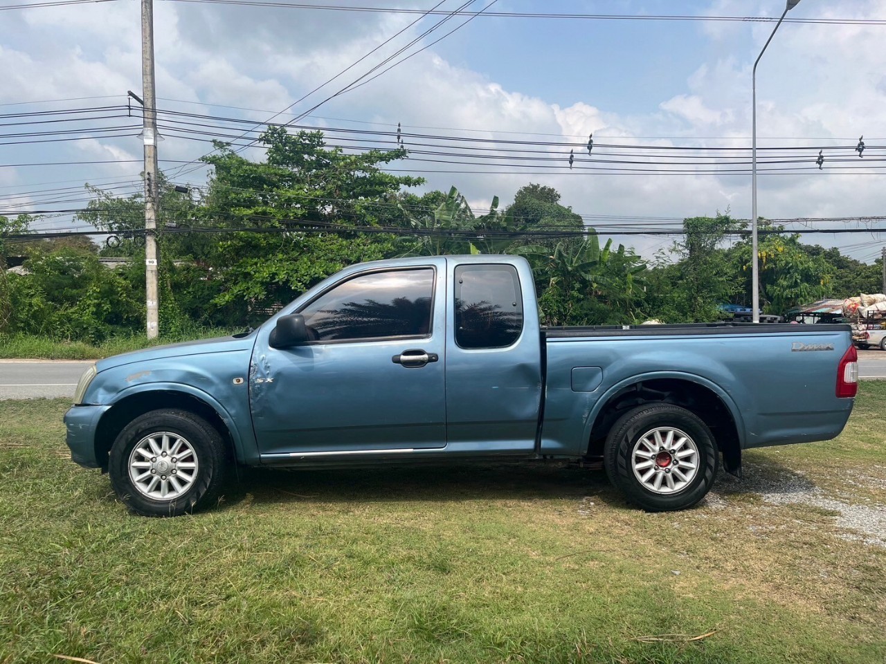 2003 Isuzu D-Max Space Cab สีฟ้า (รูปที่ 5)