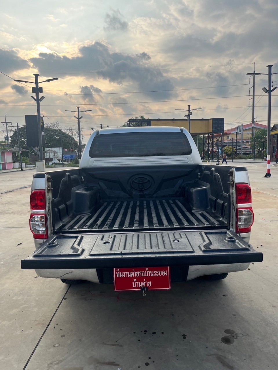 2011 Toyota Hilux Vigo Double cab สีเงิน