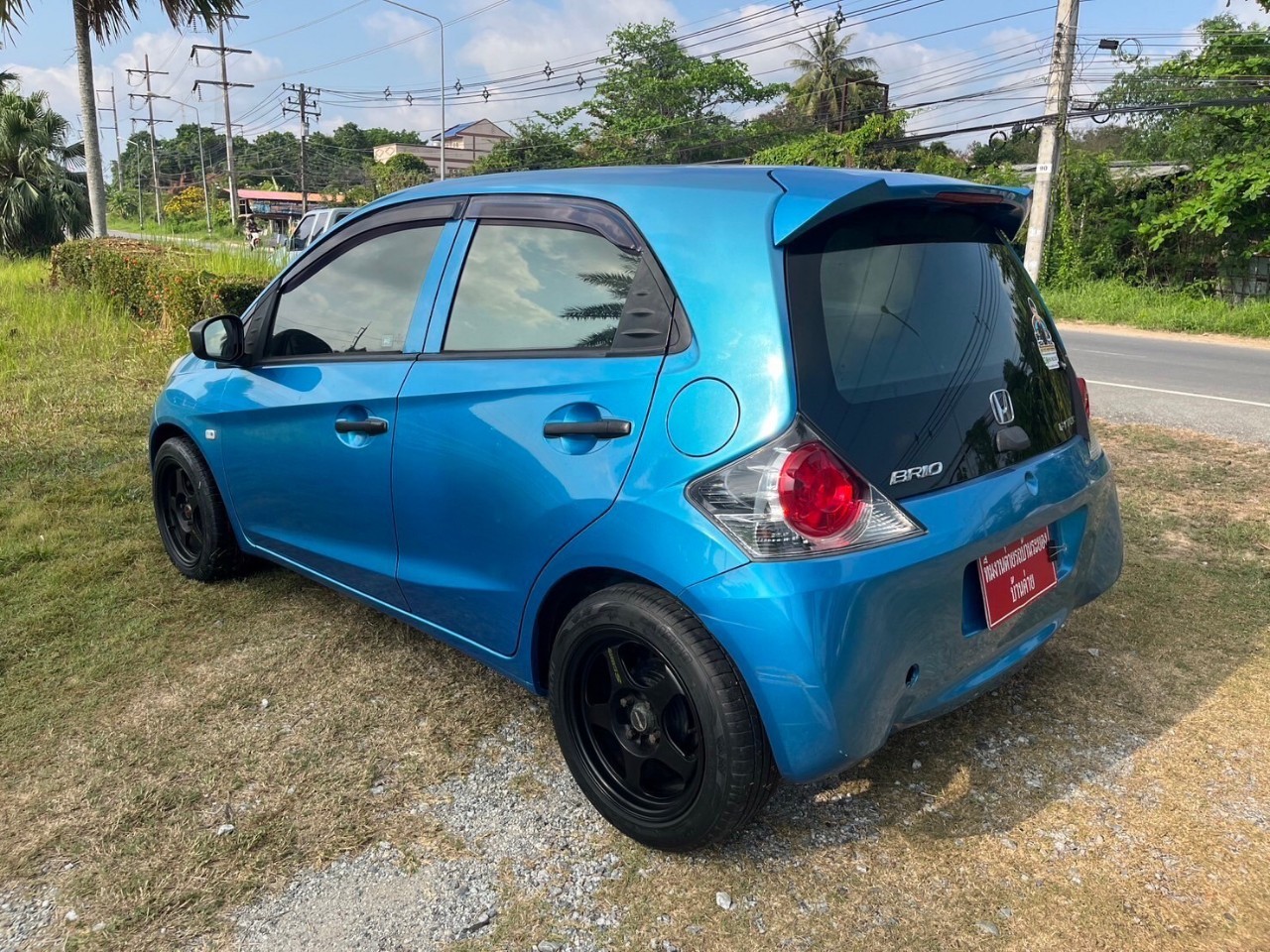 2012 Honda Brio สีฟ้า (รูปที่ 5)