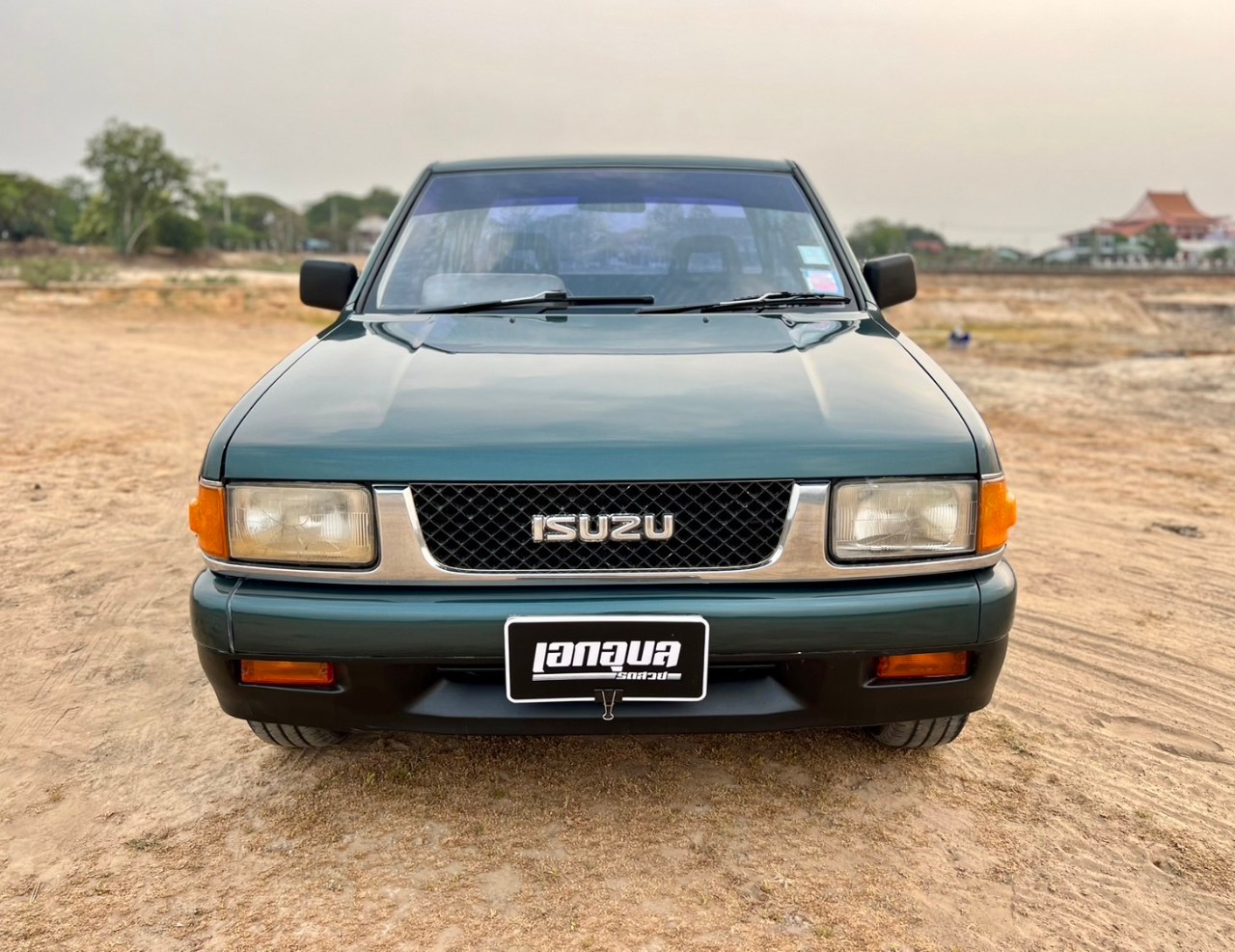 1994 Isuzu TFR90HP หน้าตาข่าย สีเขียว (รูปที่ 3)