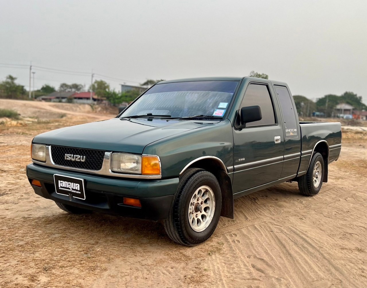1994 Isuzu TFR90HP หน้าตาข่าย สีเขียว (รูปที่ 5)