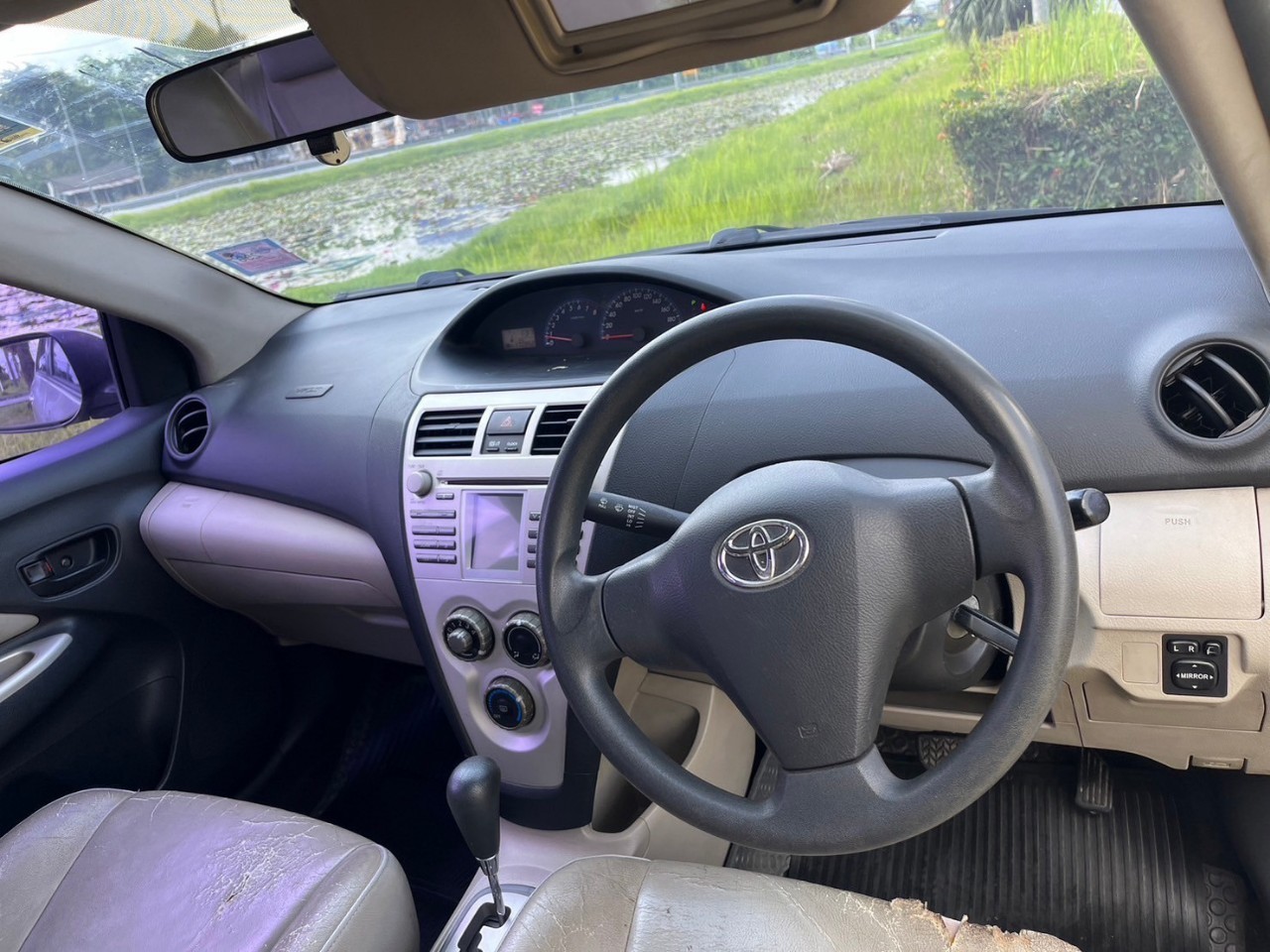 2007 Toyota Vios สีเทา (รูปที่ 5)