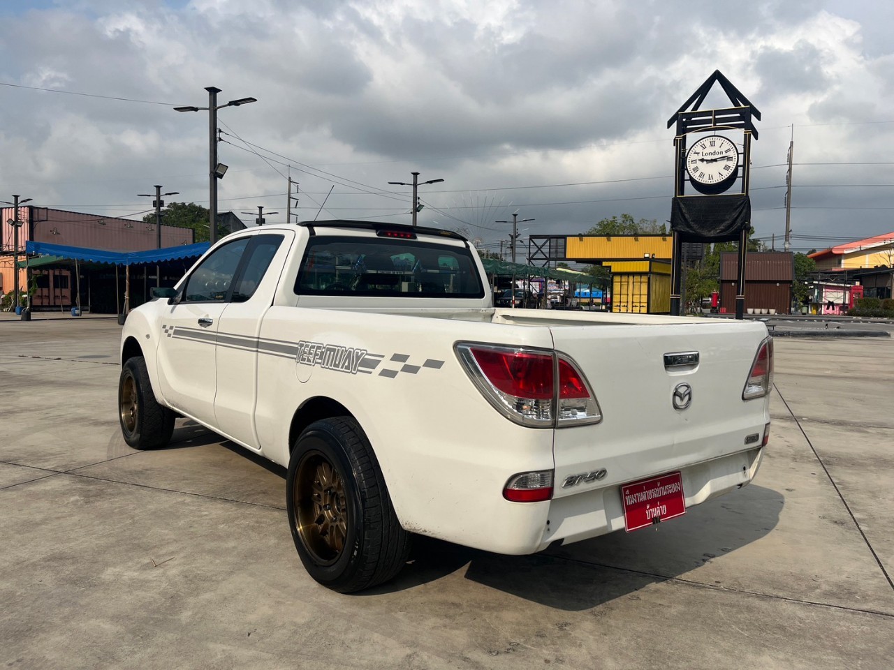 2015 Mazda BT-50 PRO Free Style Cab สีขาว (รูปที่ 4)