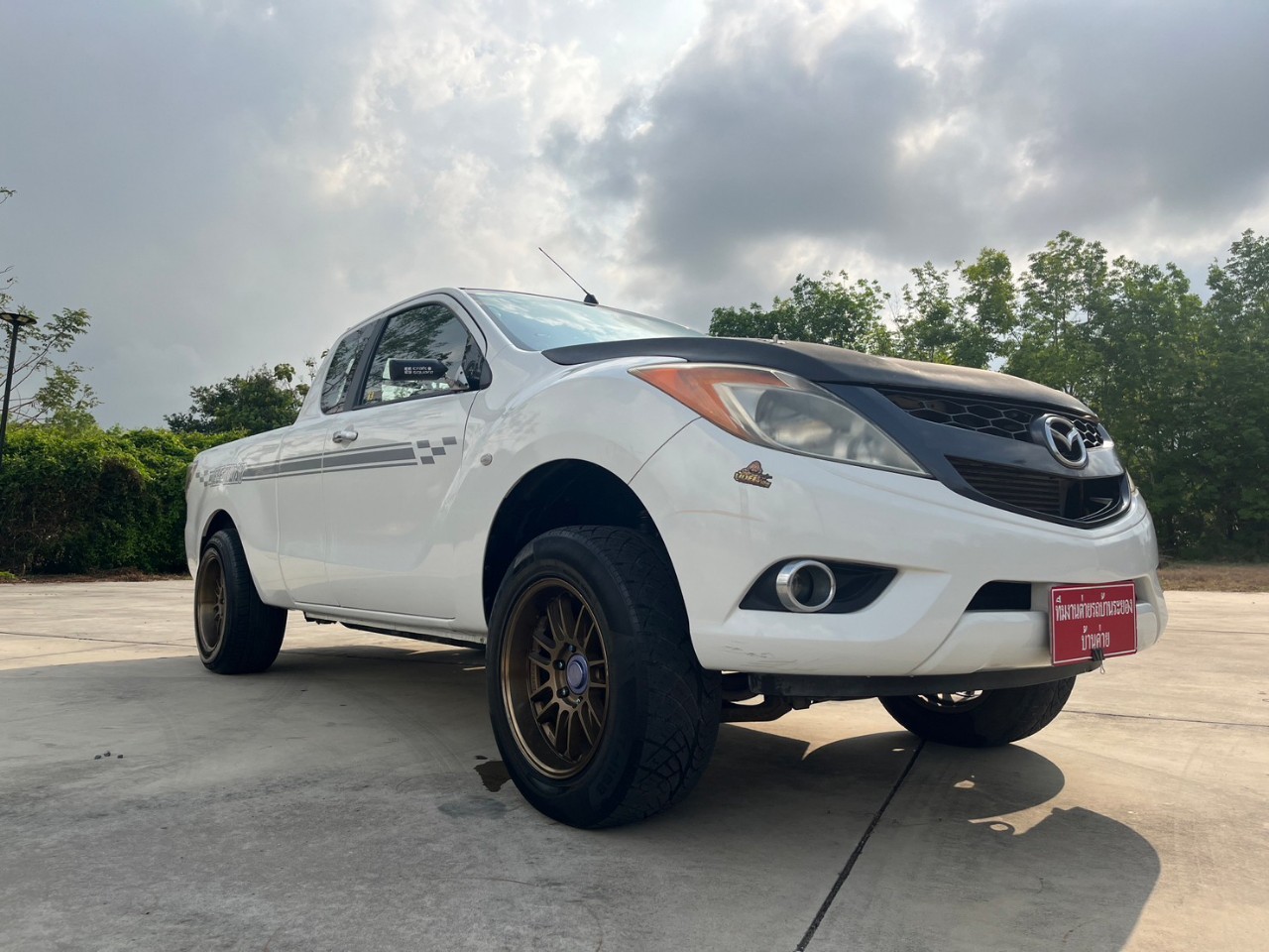 2015 Mazda BT-50 PRO Free Style Cab สีขาว (รูปที่ 5)